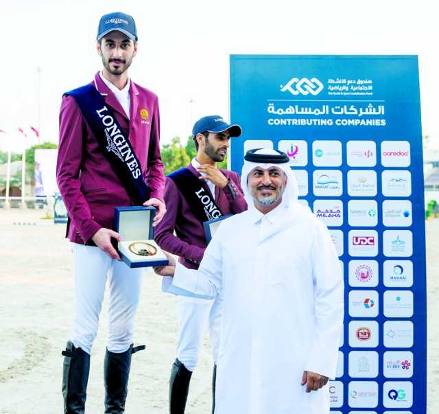 محمد الباكر بطل الجولة الكبرى لونجين هذاب