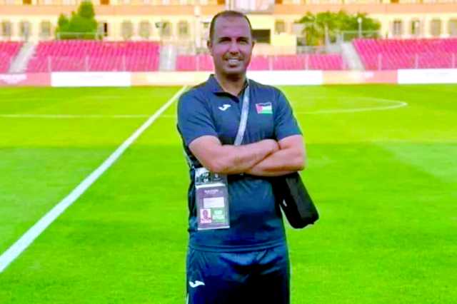 استشهاد مدرب فلسطين الأولمبي