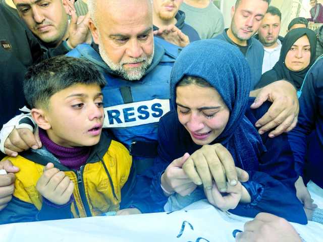 استشهاد حمزة نجل وائل الدحدوح بقصف إسرائيلي في غزة