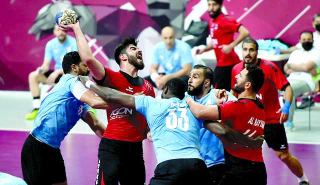 3 مباريات في كأس اتحاد اليد