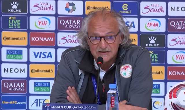 مدرب طاجيكستان يتطلع لتحقيق نتيجة إيجابية في أول مشاركة في  كأس آسيا قطر 2023