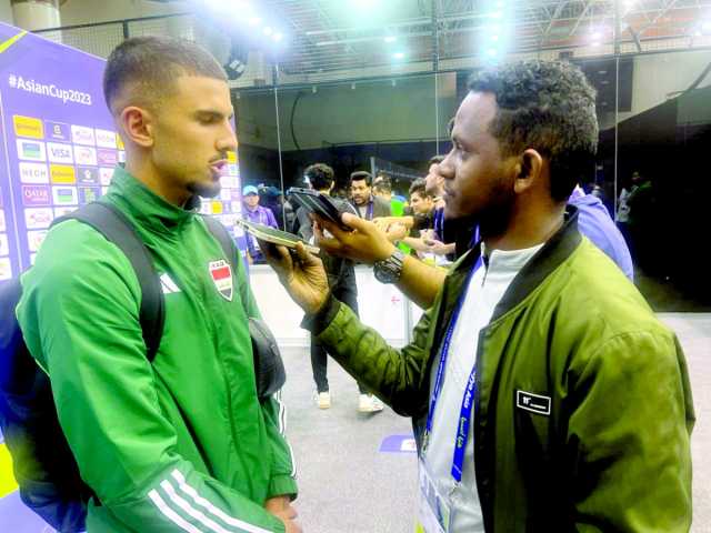 حسين علي قلب دفاع منتخب العراق لـ «العرب»: حددنا هدفنا من البطولة مسبقاً
