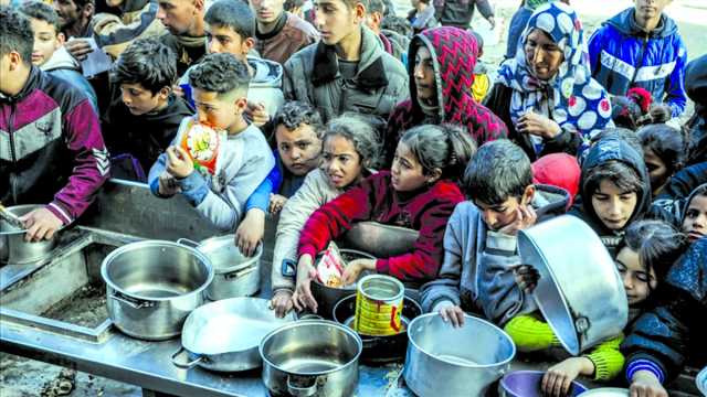 تكية الشابورة في رفح.. وجبات لا تسمن ولا تغني من جوع