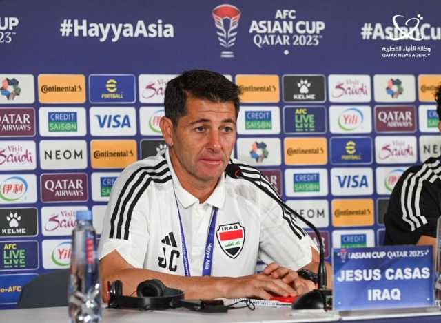 مدرب المنتخب العراقي: تنتظرنا مباراة صعبة أمام المنتخب الأردني ونتطلع للتأهل للمرحلة المقبلة