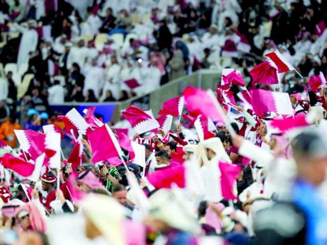 جماهير قطر الوفية دائماً خلف منتخبنا