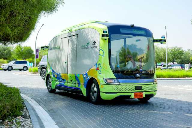 «كروه»: تجربة الحافلة ذاتية القيادة لنقل الركاب داخل المدينة التعليمية