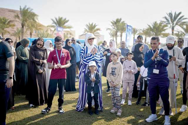 صاحبة السمو تحضر فعاليات اليوم الرياضي بمؤسسة قطر