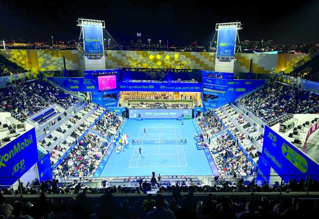 الإثارة تتواصل في بطولة التنس.. صراع الكبار في «قطر إكسون موبيل»