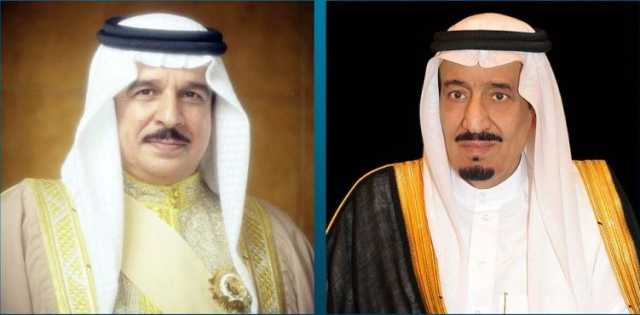 ملك البحرين يهنئ خادم الحرمين الشريفين بذكرى يوم التأسيس