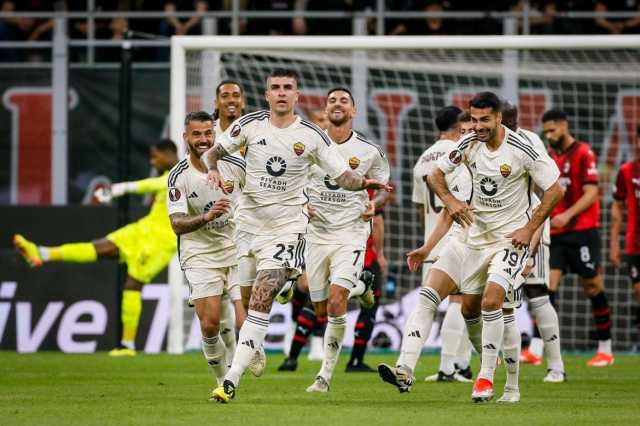 ميلان يسقط في ملعبه أمام روما بالدوري الأوروبي