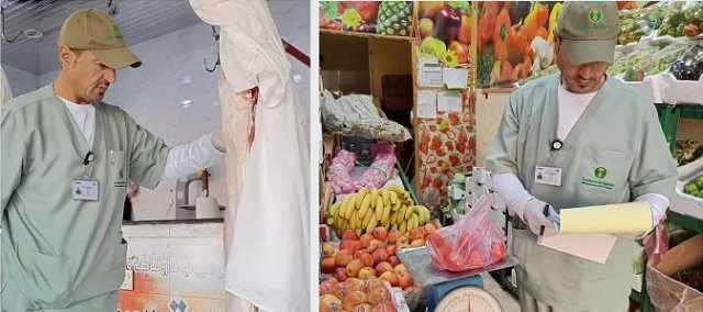 رقابة مكثفة على أسواق النفع العام والمسالخ بمناطق المملكة
