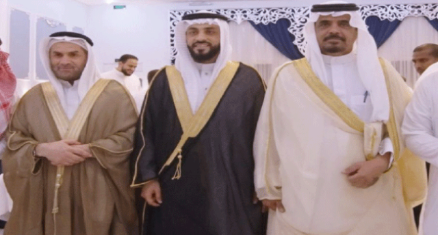احتفال آل حسين والحربي بزواج عيسى