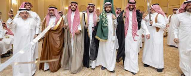 الغامدي يحتفل بزواج ابنه خالد