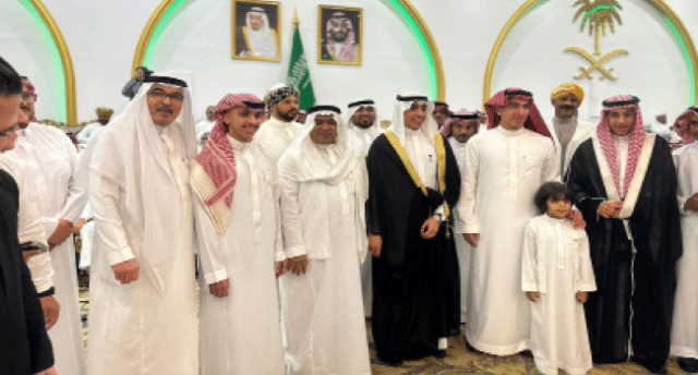 الخضري والزين يحتفلان بزفاف عبدالله