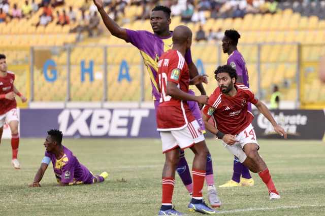 الأهلي المصري يعبر ميدياما الغاني ويقترب من ربع نهائي أبطال أفريقيا