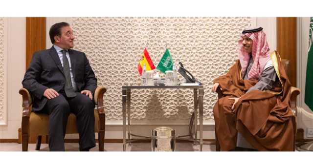 ولي العهد يتلقى رسالة من ملك إسبانيا