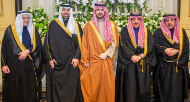 نائب أمير الشرقية يشرف حفل زواج الدوسري والزامل