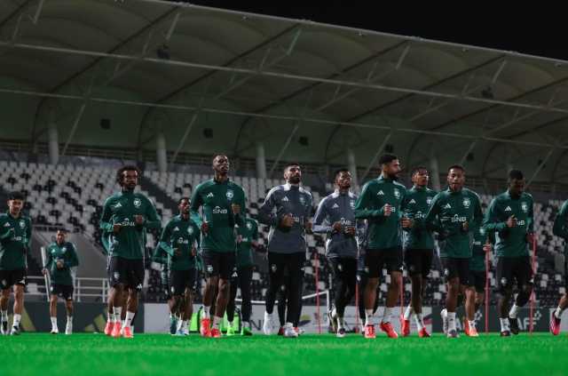 الأخضر يدشن تدريباته في الرياض استعداداً لخليجي26