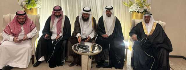 آل قاضي وآل غزولي يحتفلون بقران صالح