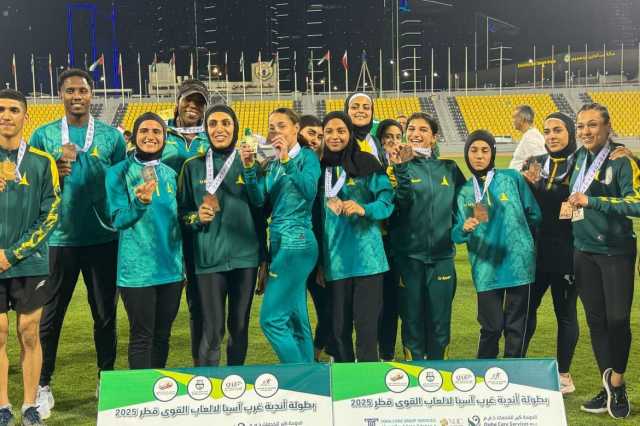  14 ميدالية ملوّنة حصيلة الخليج في بطولة أندية غرب آسيا بقطر