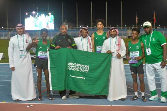 السعودية تنهى مشاركتها في ألعاب القوى الآسيوية بـ”5″ ميداليات