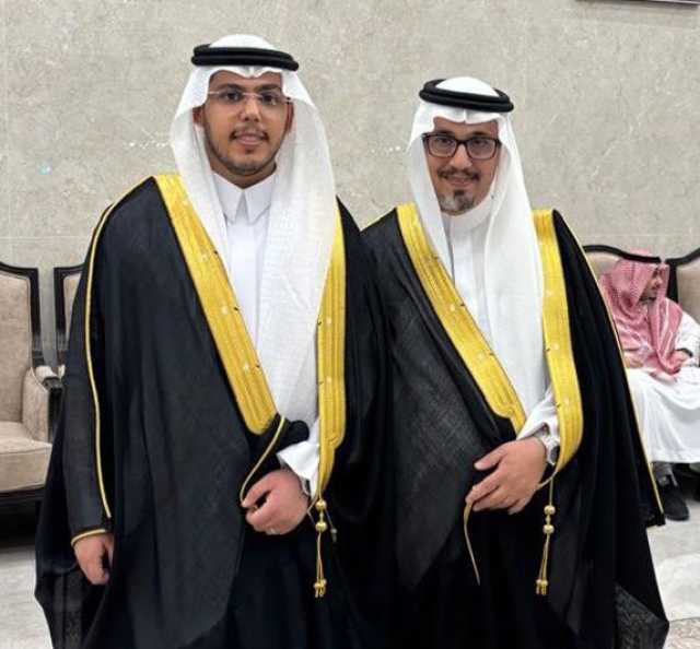 الرفيحي يحتفي بزواج عبدالعزيز