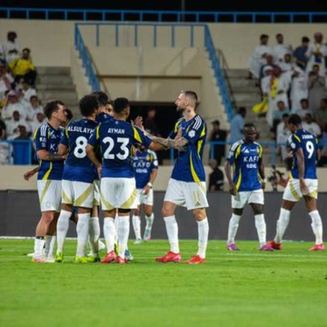شاهد| النصر يدك شباك الأخدود بتسعة أهداف