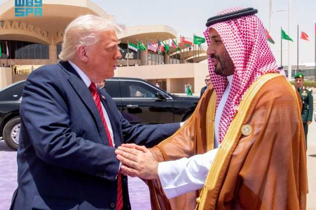 ترمب يغادر المملكة وولي العهد في مقدمة مودعيه