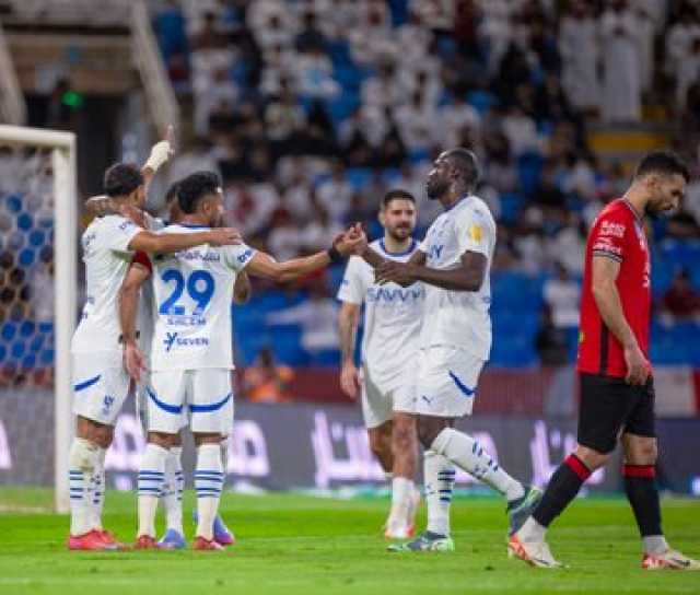شاهد| الهلال يقسو على الرائد بخماسية