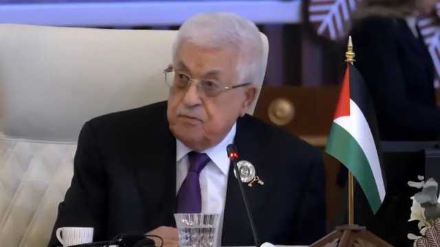 الرئيس الفلسطيني: جرائم الإبادة والاستيطان الإسرائيلي مشروع إستعماري