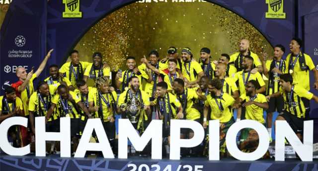 في ختام دوري روشن 2025/2024.. الاتحاد يحتفل.. والهلال للنخبة والأخدود ينجو