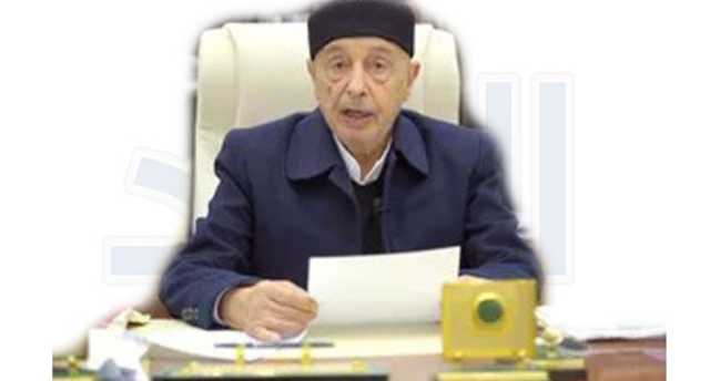 عقيلة صالح يطالب بحكومة موحدة ويربط الانتخابات البرلمانية بالرئاسية