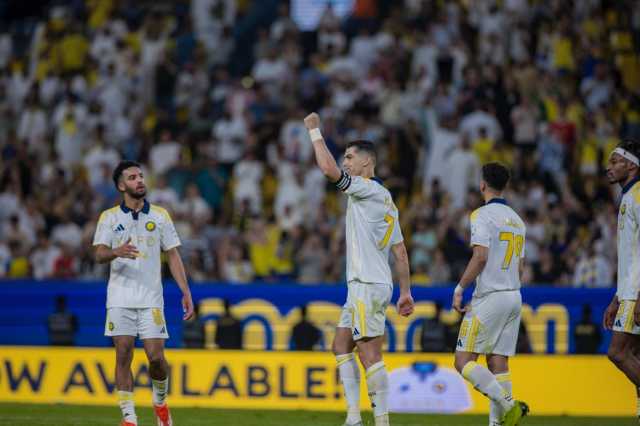 شاهد| النصر يتخطى الخليج بثنائية