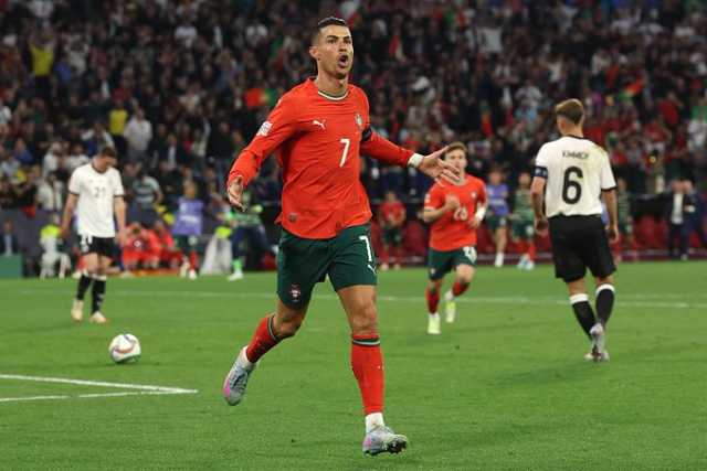 رونالدو يقود البرتغال لنهائي دوري الأمم الأوروبية على حساب ألمانيا