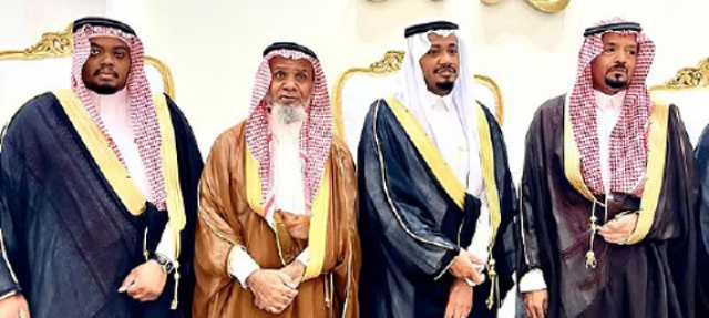 أسرتا المسعود والعبيلي تحتفلان بزواج عبدالله