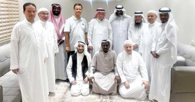 أوفياء كشافة شباب مكة يطمئنون على فضل