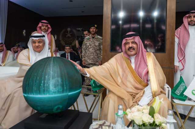 أمير حائل يضع حجر الأساس لشركة “الراعي” الوطنية للمواشي
