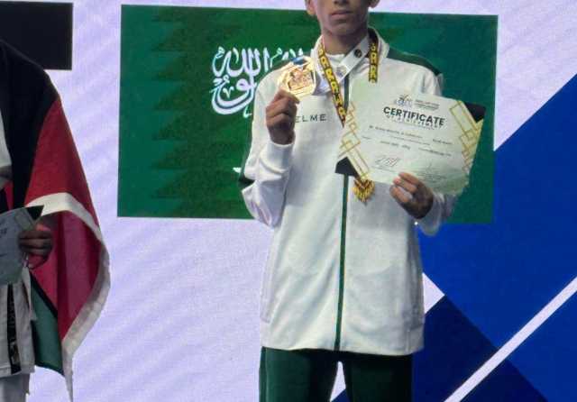 الشهراني يهدي السعودية برونزية آسيوية في التايكوندو