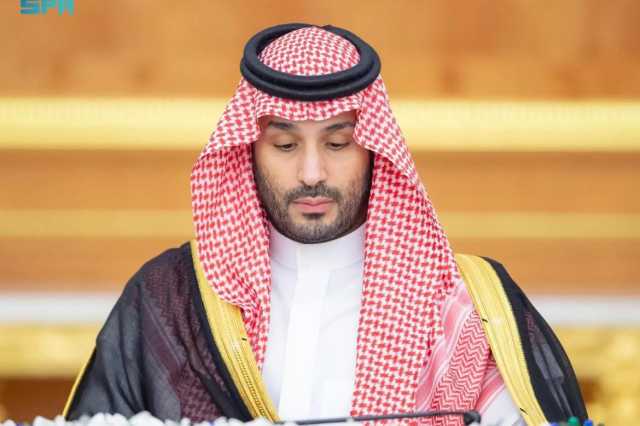 ولي العهد يرأس جلسة مجلس الوزراء