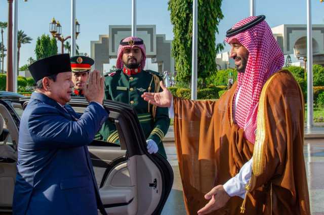 ولي العهد ورئيس إندونيسيا يبحثان التعاون الثنائي في مختلف المجالات