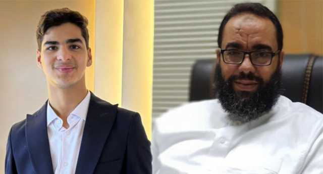 الجندي يحتفي بتفوق” رغد وعبدالرحمن”
