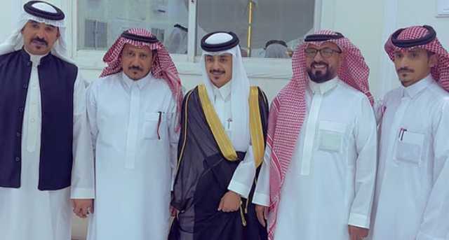 الثوعي يحتفل بزفاف حسام