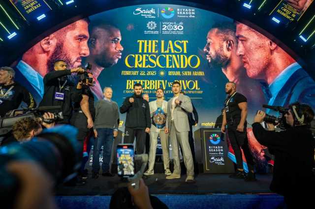 المؤتمر الصحفي لنزال The Last Crescendo: بيفول يجدد سعيه للثأر.. وبيتربيف يتعهد بالدفاع عن “اللقب”