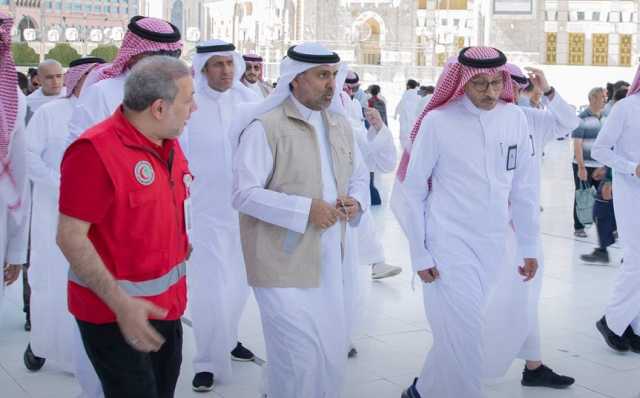 65 ألف خدمة صحية للمعتمرين والزائرين في رمضان