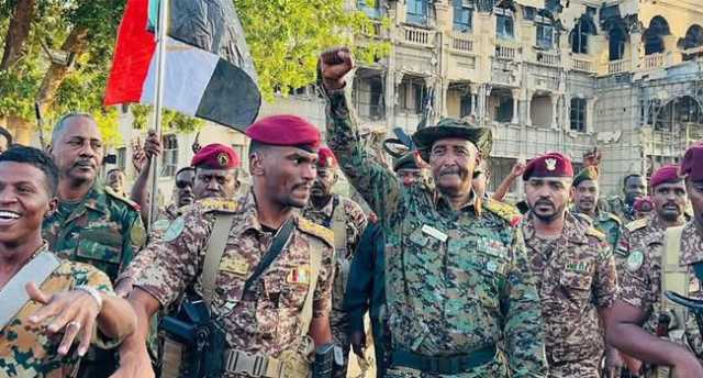 الجيش السوداني يحكم سيطرته على العاصمة وفرار الدعم السريع.. البرهان من القصر الرئاسي: الخرطوم حرة