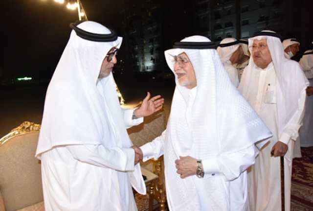 مسؤولون وسفراء وأعيان يعزون آل نصيف في الدكتور عبدالله