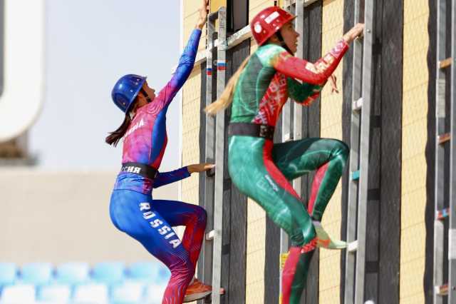 نتائج غير مسبوقة وأرقام قياسية في بطولة العالم لرياضة الإطفاء والإنقاذ