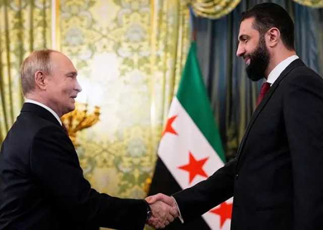 الشرع يطالب روسيا بتسليم الأسد
