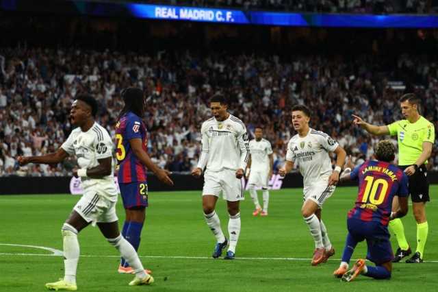 فيديو| ريال مدريد يحسم كلاسيكو الأرض بثنائية برشلونة