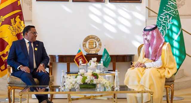 وزير الخارجية ونظيره السريلانكي يستعرضان الموضوعات المشتركة